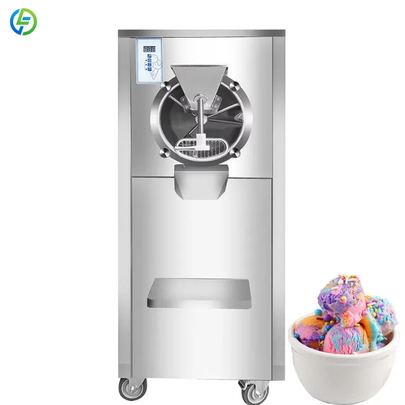 Customized Gelato Machine 38-40L/H Hard Ice Creme Making Machine Automatic Commercial Ice Cream Maker Machine for Business Price