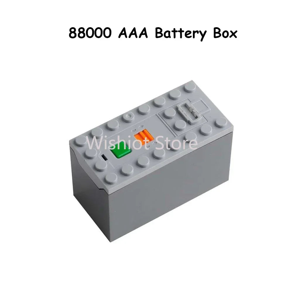 Legoeds-compatible MOC Technical Power Functions M Motor 8883 Modified Remote Control Power Group Train Lithium Battery Box 9686