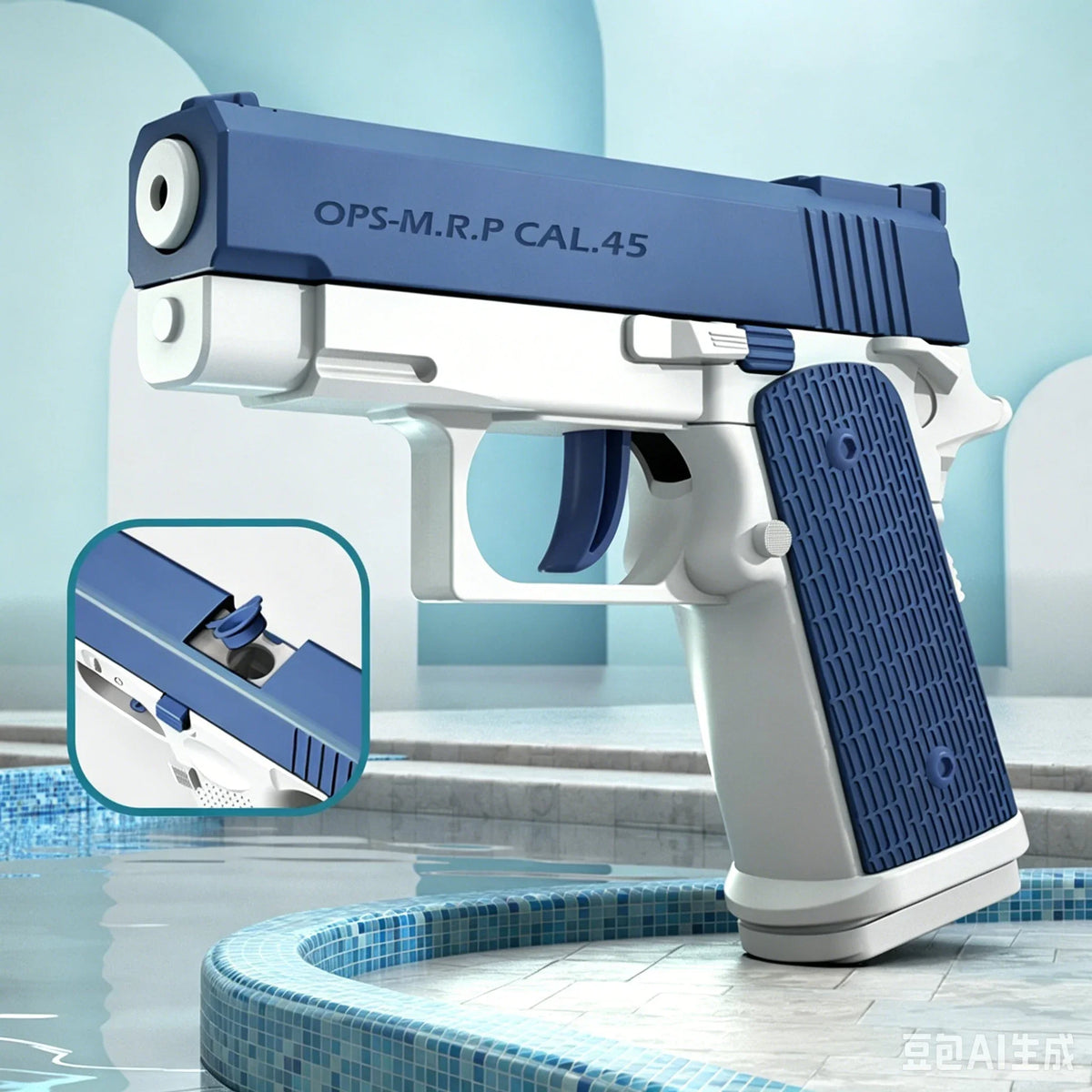 Toy Water Guns Pistol Toy Squirt Guns Summer Pool Beach Shooting Games Manual Continuous Outdoor Water Blaster Kids Adult Pistol