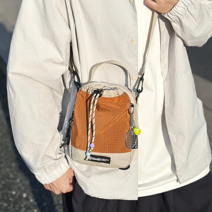 Fashionable Commuter Crossbody Bag, Mobile Phone Bag, Lightweight Multifunctional Chest Bag, Large Capacity Water Bottle Bag, Waterproof Shoulder Bag, Water Bottle Bag, Outdoor Sports Hiking