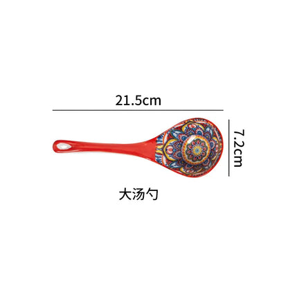 Ceramic Tableware Set Rice Bowl Serving Plate Creative Cutlery Soup Plate Noodle Handle Bowl Sauce Dish Steak Salad Fruit Plate
