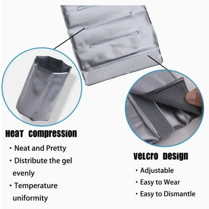 D5 Grey Insulated Wine Cooler Bag BBQ Reusable Quick Cooling PVC Tote Fits Most Bottles Keeps Wine Fresh for Picnic Party Travel