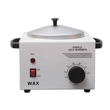 Wax Heater Warmer Electric Hot Facial Skin Hair Removal Pot SPA Tool Salon Adjustable Temperature Single-Wax Warmer