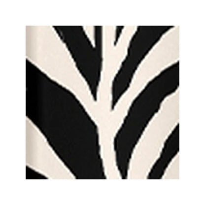 Women's Black Side-Twist T-Shirt And Black White Leaf Print Wide-Leg Pants Two-Piece Set Casual Lazy Style Outfit