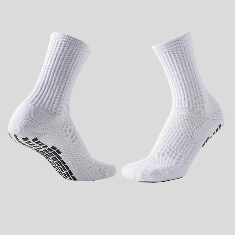 1/4/10 Pairs Neutral Anti Slip Football Socks Spring Summer Absorbing Sweat Breathable Basketball Running Leisure Sports Socks