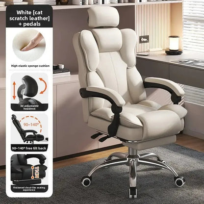 AOLIVIYA Gaming Chair Gamer Computer Chair Office Desk Chair Reclining Ergonomic Boss Simple Comfy E Sports Seat