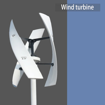 Vertical Axis Wind Turbine 3000W 48V 24V 12V Wind Generator VAWT Home Small Windmill Free Energy With MPPT Charging Controller