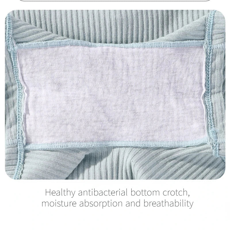 Female Lingerie Plus Size Boxer Briefs Women's Cotton Antibacterial High Waist Ladies'Boxer Briefs Flush Legs Flat Footed Shorts
