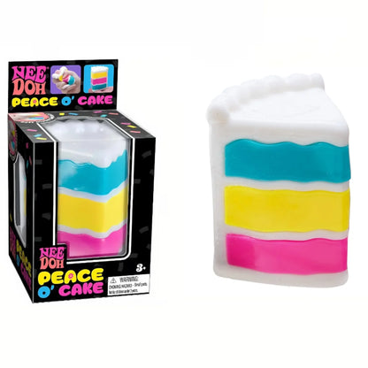 Nice Cube Nee Doh Squishy Squeeze Toy, Portable Stress Relief Sensory Fidget, Great for Kids & Adults with ADHD