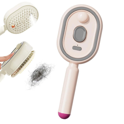 Hot Electric Steam Comb With Spray Massage Function Reduces Frizz Prevents Static Electricity Hair Styling Tool 2026