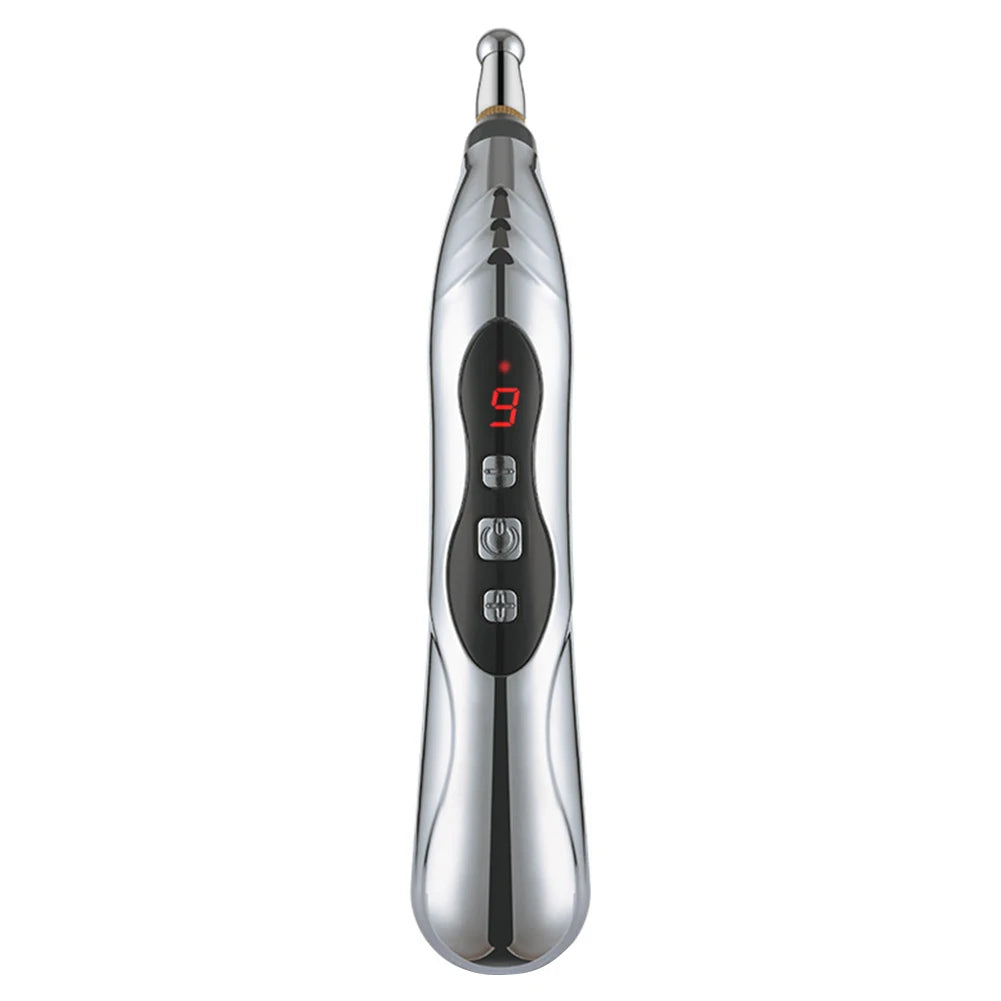 Electric Acupuncture Pen Pain Relief Biological Microelectric Pulse Pen Powerful Acupoint Massage Pen Beauty Health Care Tool