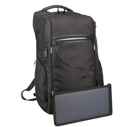 6.4W 9w solar charging power supply backpack with mobile power supply USB charger