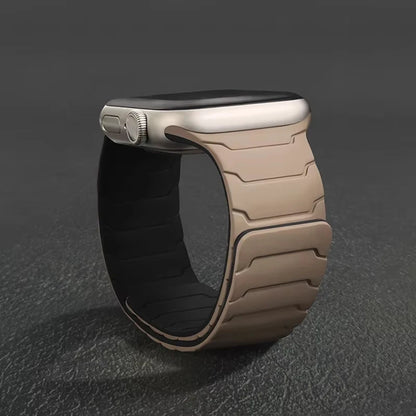 Silicone Magnetic Strap for Apple watch Bands 44mm 40mm 41mm 42mm 46mm 45mm 49mm correa iWatch Series 11 10 SE3 9 8 7 6 Ultra3 2