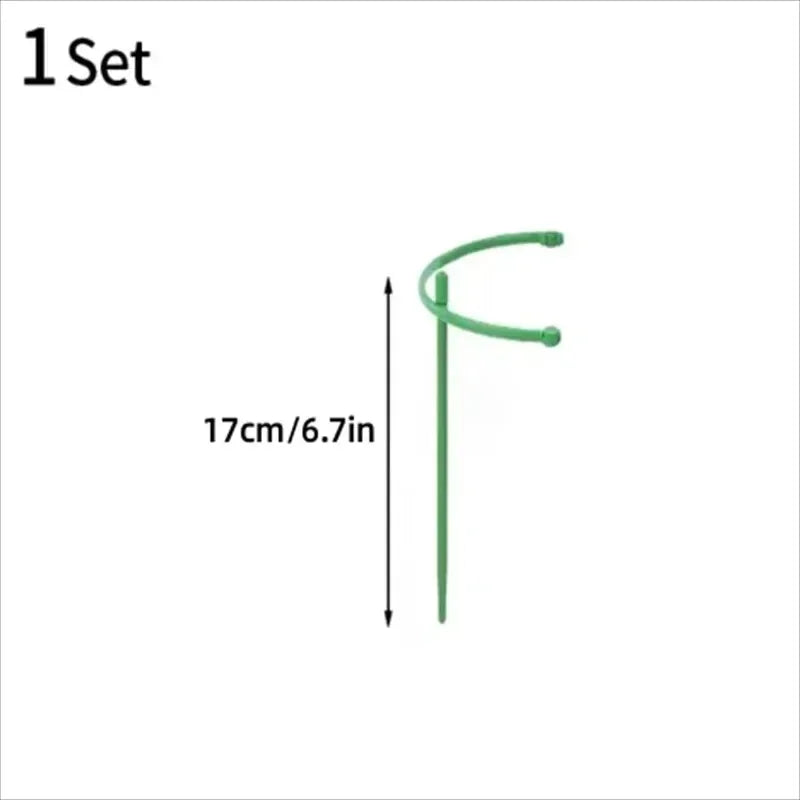 Tomato Cages Trellis Plastic Column Vine Plant Bracket Potted Flower Plant Support Pile Stackable Tomato Tower Plant Cage