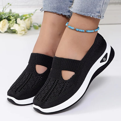 Women's Slip-On Sneakers | Flat Low-Profile Design | Casual Everyday Wear