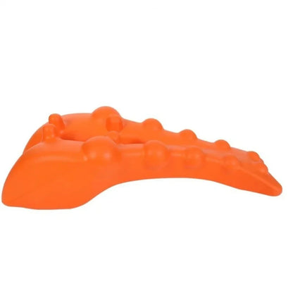 Neck stretchers and shoulder massagers, cervical and back traction devices, used to relieve shoulder joint pain and spinal pain