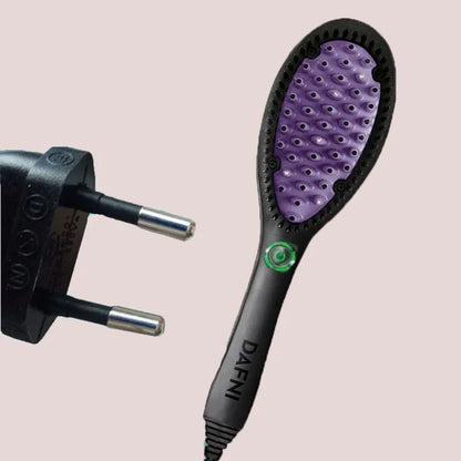 Electric Ceramic Anti-Scald Hair Brush Straightener Comb PTC Fast Heating Straight Hair Straightening Curling Brushes