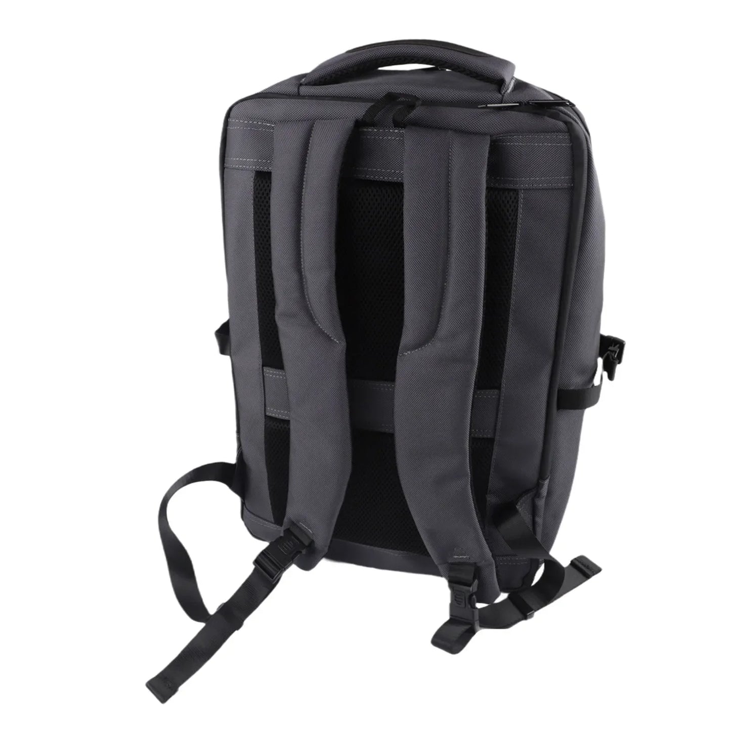 Stylish Solar Powered Bag Charging Backpack Lightweight Outdoor Backpack Dark Gray Solar Charging Backpack 35L Capacity