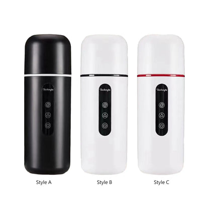 Car Heating Cup 420ml Fast Boiling Bottle Smart Heating Quick Heating Keep Milk Warm Car Heated Mug for Hot Tea Coffee Milk