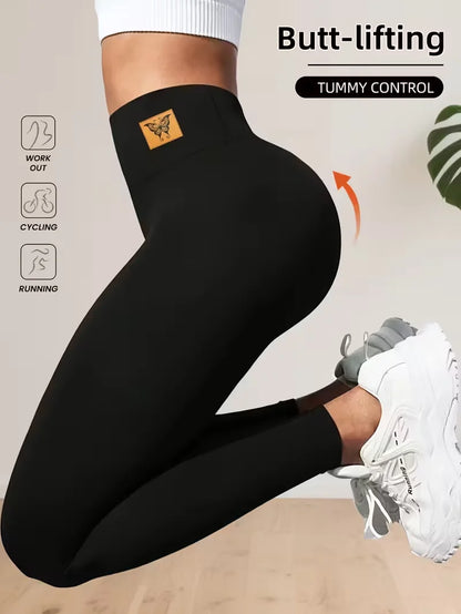 High Waisted Leggings For Women Abdominal Control And Buttock Lifting Tight Pants Yoga Trouser Suitable For Fitness And Exercise