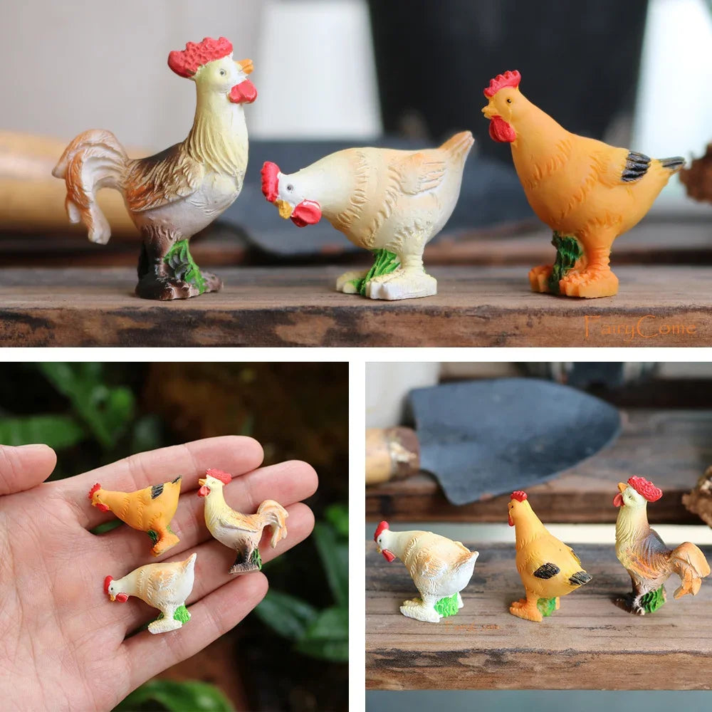 Miniature Garden Fairies Figurines Resin Mini Fairy Statue Figure Fairy Garden Ornaments Decorations Accessories