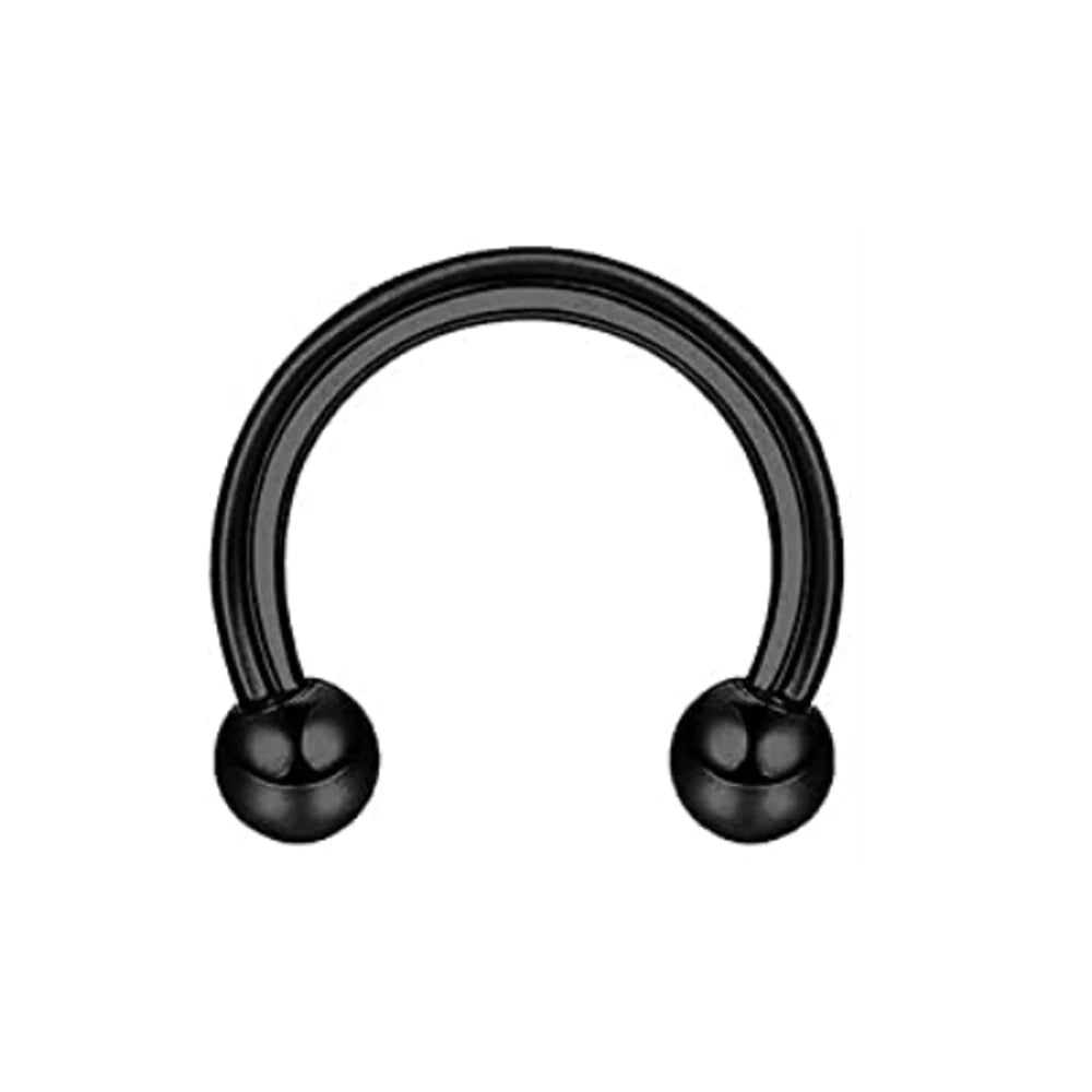 31 Styles 16G Surgical Steel 1 Pcs Nose Septum Rings Piercing Jewelry Horseshoe Cartilage Earring Eyebrow Lip Retainer 8mm 10mm