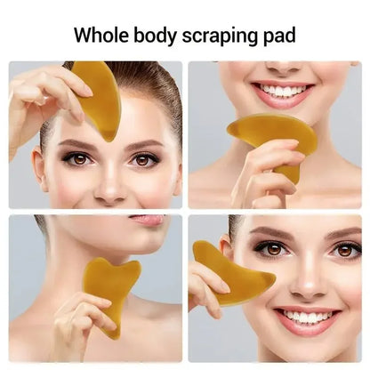 1pc/2pcs Facial Massage Tools, Massage Scraper, Gua Sha Board, Facial Massage Stick, Shaving Pad For Face & Scalp Massage Relax