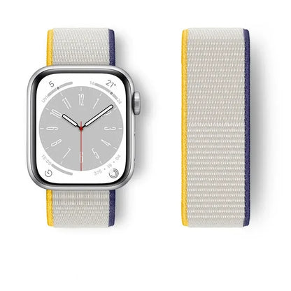 Nylon loop For Apple Watch Band Ultra-2 49mm 44mm 40mm 45mm 41mm Sport pride Bracelet iwatch Strap Series 9 8 se 7 6 5 4 3