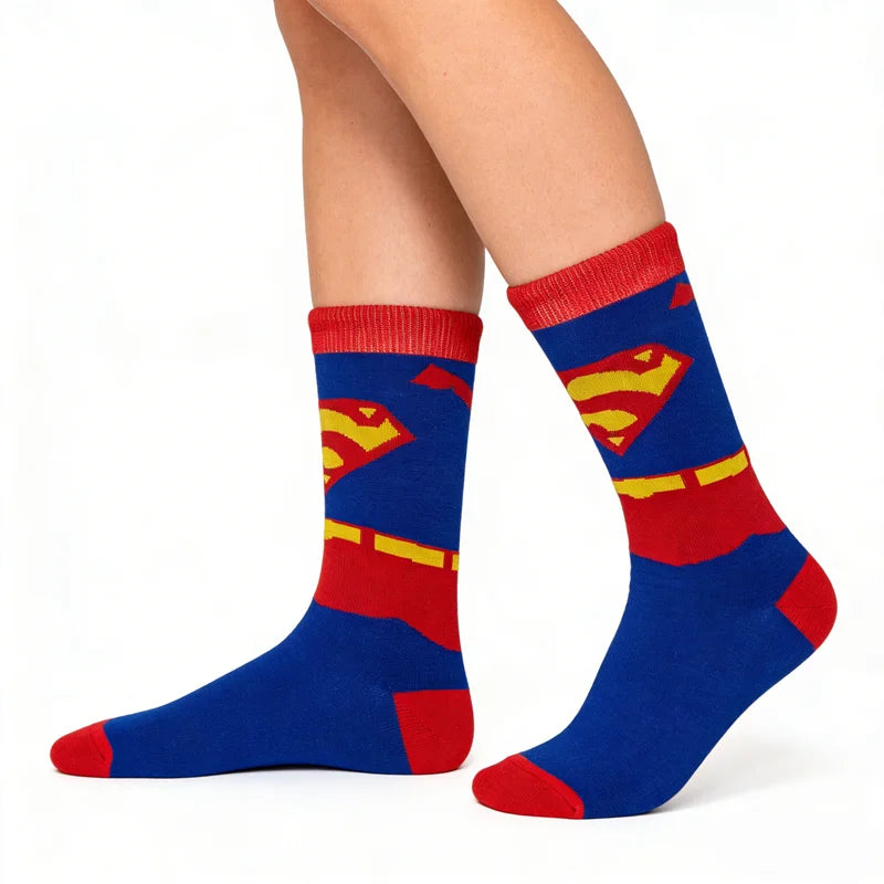 1pairs BEAST KINGDOM Street Casual Crew Socks Men Women Cartoon Anime Hip Hop Fashion Novelty Funny Socks