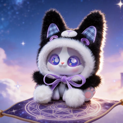 Supergg Picoco V2 Magic Lucky Cloak Cat Plush Pendant Blind Box Series Kitten Modeling Toys Ornament Mystery Box Surprise Gifts