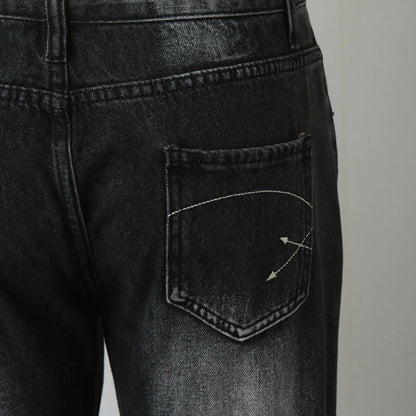 Jeans For Womens Stretch Mid Waisted Denim Pants Button Straight Leg Jeans Skinny Fit Denim Trousers Casual Ladies Streetwear