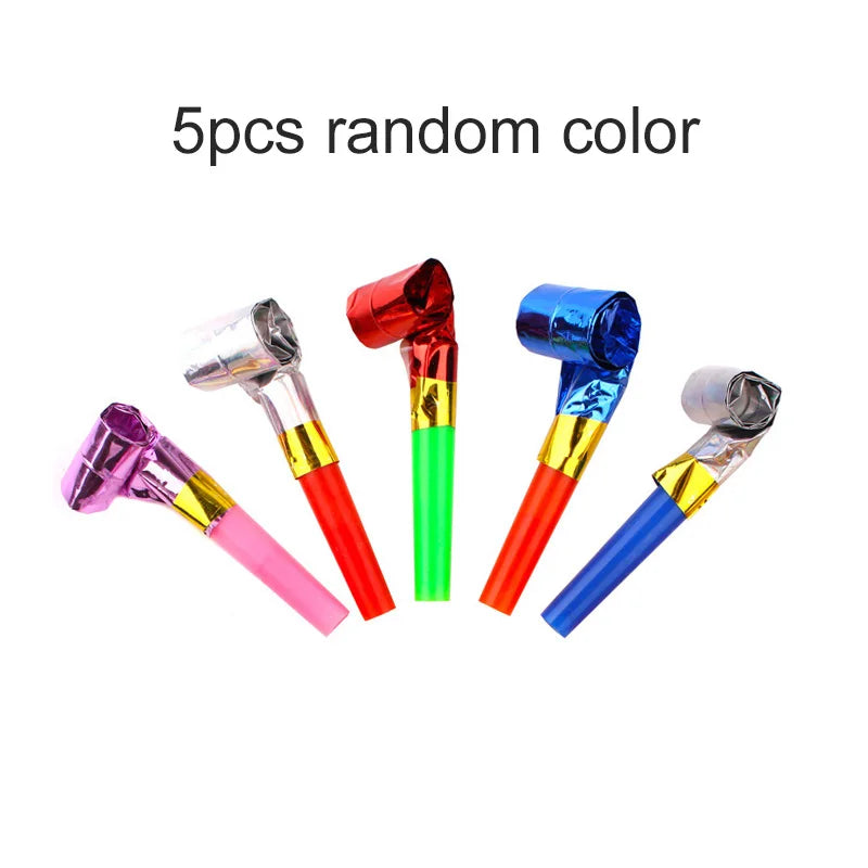 5/10pcs Mini Plastic Whistle Horn for Party Noise Producing Material Cheerleading Supplies Cheerleading Referee Whistles TMZ