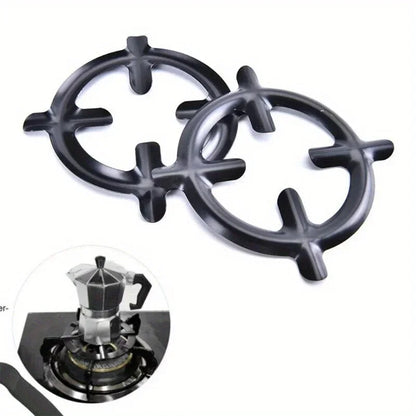 1pc stove gas ring pot reducer coffee ring bracket burner grate rack frying pan cast iron stove