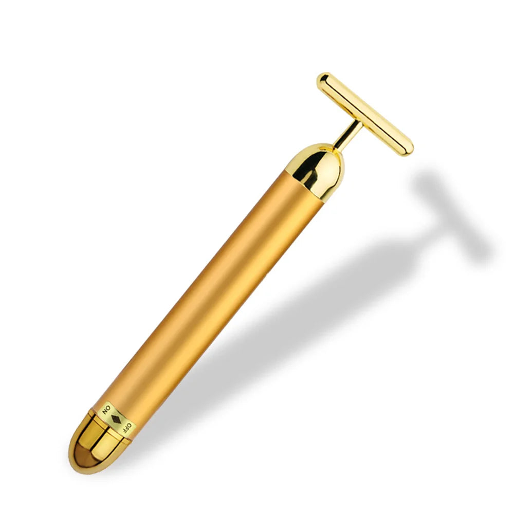 High quality massage vibrating stick set electric massage instrument facial beauty stick introduction instrument battery version