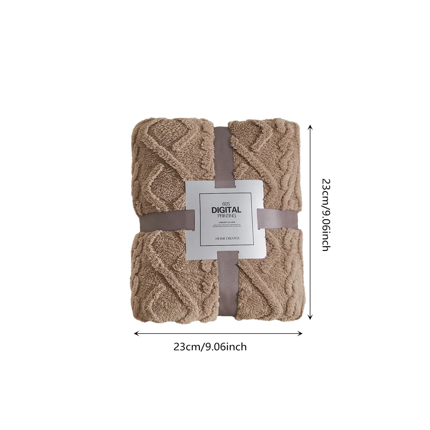 45x65 cm Solid Blanket Fall Winter Coral Velvet Flannel Blanket Soft Thickened Cover Blanket Home Outdoor Travel Blanket
