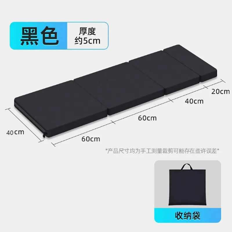 Folding Camping Bed Portable With Mattress For Car SUV Space Saving Foldable Cot For Adults Outdoor Travel Home Office Nap
