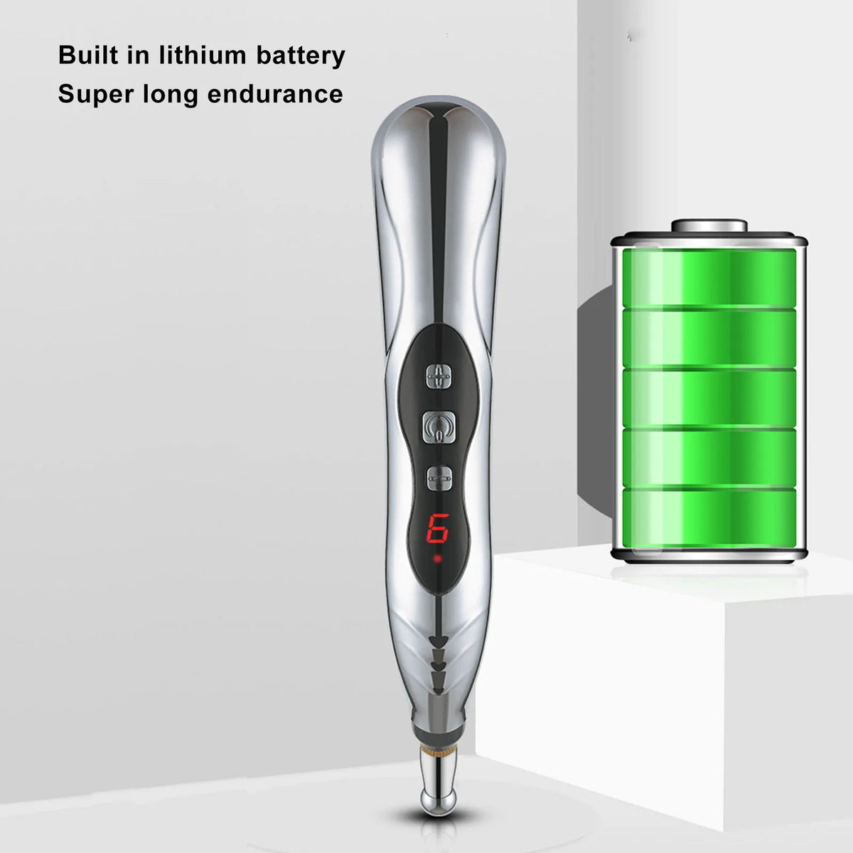 Meridians Pen Electric Meridians Pen Meridians Pen Rechargeable Electronic Powerful Energy Pulse Massage Pen for Pain Relieving