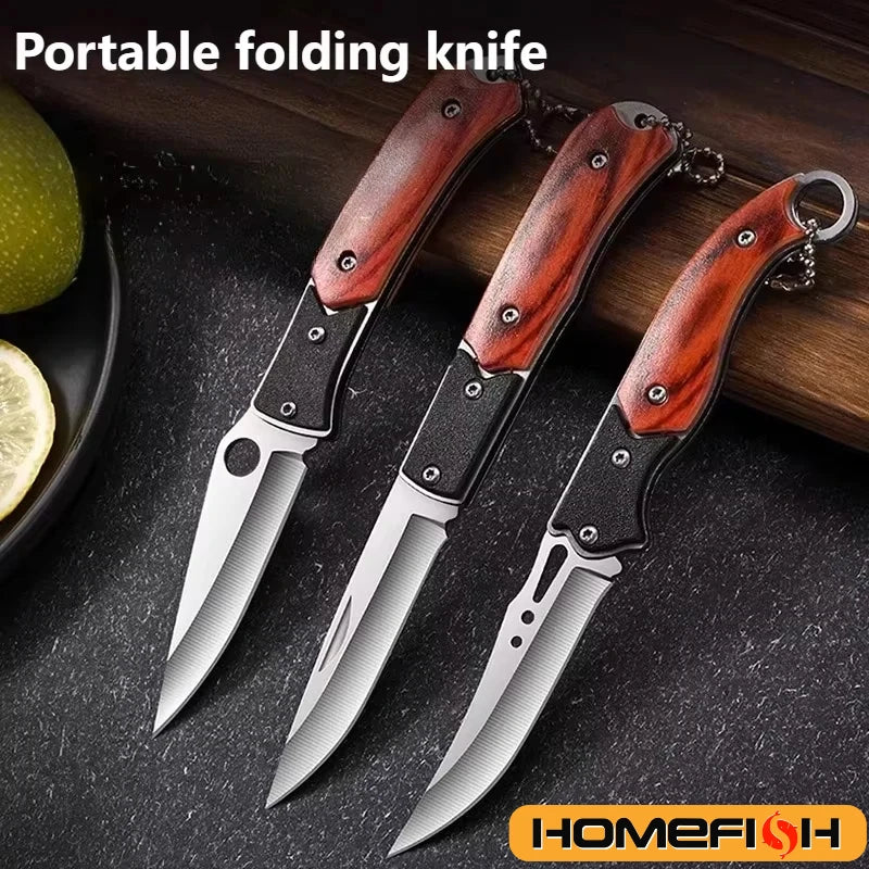 Compact Folding Knife | Stainless Steel Blade | Camping and Outdoor Use