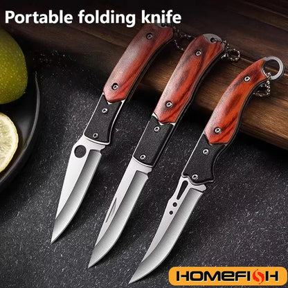 Compact Folding Knife | Stainless Steel Blade | Camping and Outdoor Use