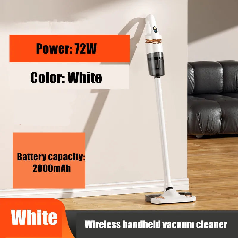 Household Wireless Vacuum Cleaner Super Strong Suction Floor Suction And Mopping All-in-one Machine Handheld Vacuum Cleaner