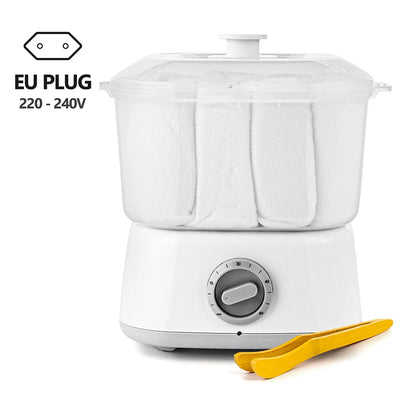 3L Hot Towel Warmer Steamer with Towel Clip Fast Heating for Facial Can Hold 6-16 small size facecloths Portable Heating Machine
