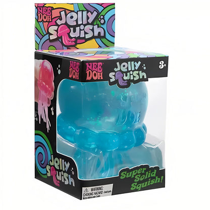 Nice Cube Nee Doh Squishy Squeeze Toy, Portable Stress Relief Sensory Fidget, Great for Kids & Adults with ADHD