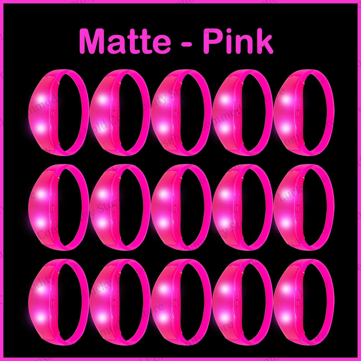 20-100PCS Music&Sound Activated Led Bracelet Light up Bracelets Glow in the Dark Bracelets for Wedding Party Concert Favors