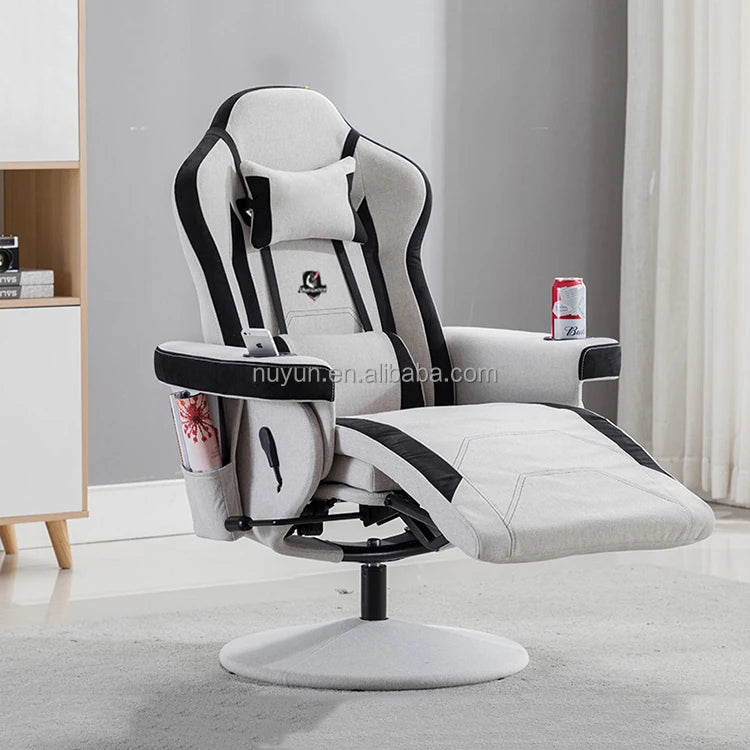 New Arrival Vibration Massage BT Speaker RGB Silla Gamer Led Gaming Chair with Lights and Speakers