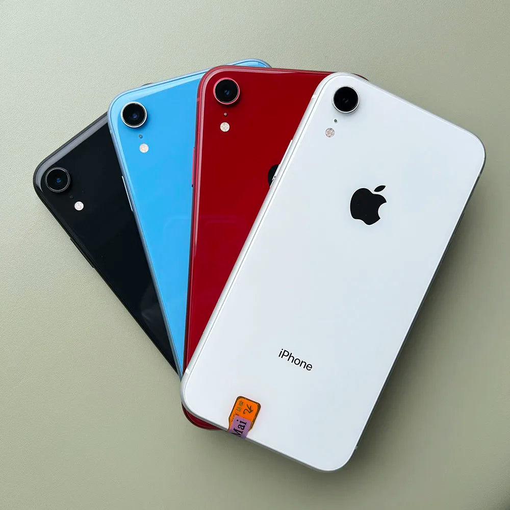 Apple iPhone XR 3G 4G LTE Mobile Cell Phone Original Unlocked Face ID 6.1" Retina12MP IOS CellPhone