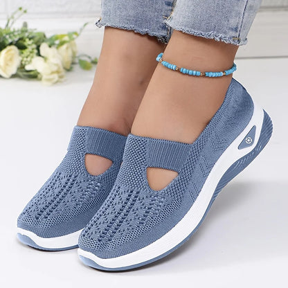 Women's Slip-On Sneakers | Flat Low-Profile Design | Casual Everyday Wear