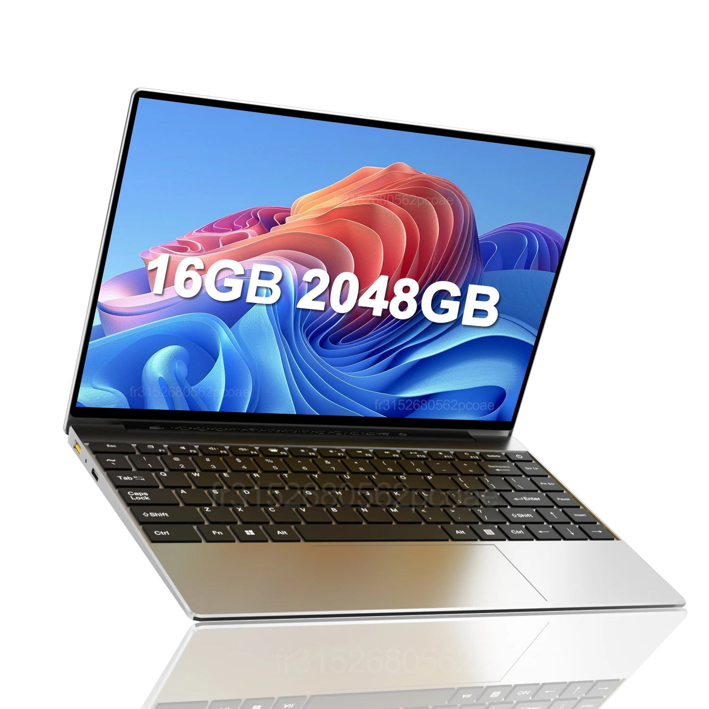 Ultra Slim 14.1" Laptop Intel 4405U Windows 11 Pro 16GB 1TB/2TB Notebook Gamer 1920*1080 Display Office Study Computer PC