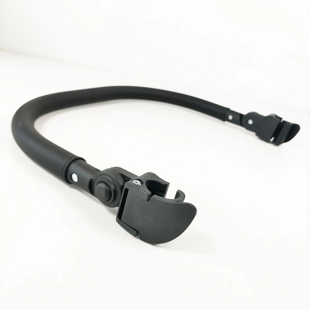 Stroller Armrest For Bugaboo Butterfly 2022~2026 V1/V2 Buggy Bumper Bar With Leather Cover Adjustable Baby Pushchair Accessories