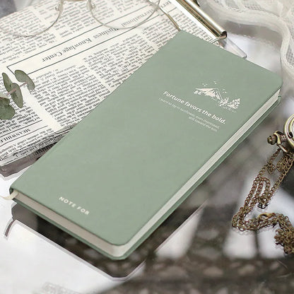 Kawai Self Filled Weekly Diary Notebook Silent Literary Forest Style Fresh Retro Slim Weekly Plan Book Office School Supplies