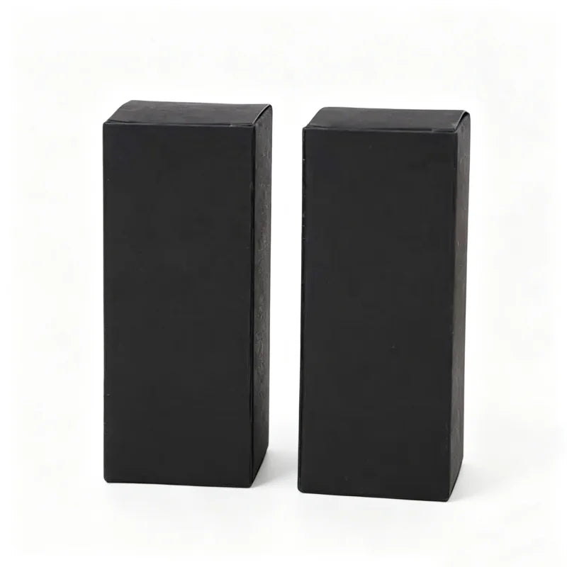 100/500pcs White Black Kraft Paper Tube Boxes Cosmetic Storage Box Lipstick Essential Oil Bottle Packaging Box For Gift